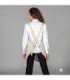 Avental folgado com suspensório e bolsos frontais, restaurantes NATUREWEAR UNIFORMES GARY'S 157400