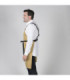 Schürze mit Latz Gourmet bedruckt 92X75 cm Gewebe SARGA UNIFORMES GARY'S 158100
