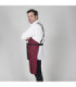 Grembiule con pettorina gourmet stampato 92X75 cm tessuto SARGA UNIFORMES GARY'S 158100