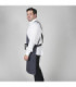 Delantal con peto gourmet estampado 92X75 cm tejido SARGA UNIFORMES GARY'S 158100