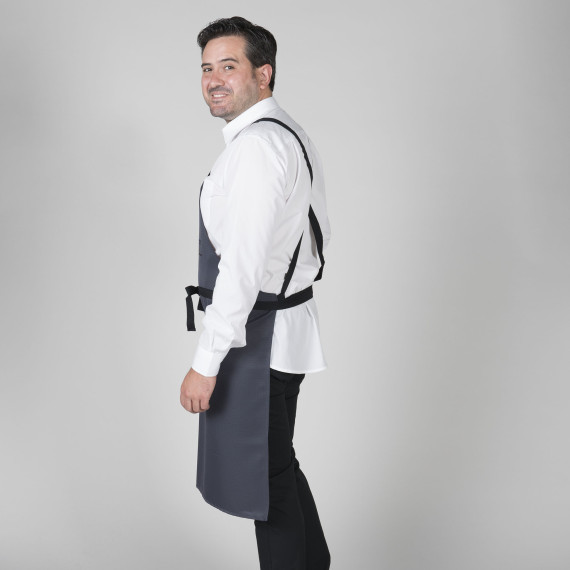 Grembiule con pettorina gourmet stampato 92X75 cm tessuto SARGA UNIFORMES GARY'S 158100