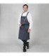Avental com peito gourmet estampado 92X75 cm tecido SARGA UNIFORMES GARY'S 158100