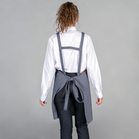 Grembiule con bretelle e fibbie, bar e caffetteria 86X77 CM LONETA UNIFORMI GARY'S 158400
