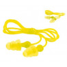 Reusable earplugs PN01005 29 dB TRIFLANGE with cord (100 pairs) 3M