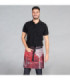 Grembiule senza bretelle con tasca frontale 3 stampe 47x74 cm, tessuto SARGA UNIFORMI GARY'S 159300