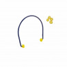 Tapones com banda EARCAP EC-01-000 23dB de pontas arredondadas (50 unidades) 3M