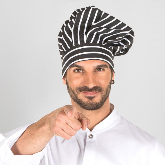 Cappello da chef stampato/Vaquero velcro regolabile UNIFORMI GARY'S 4482V0