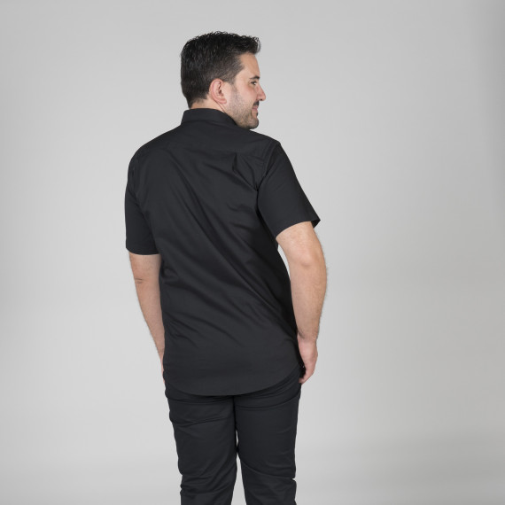 Camisa de hombre con 1 bolsillo de manga corta, tejido popelín UNIFORMES GARY'S 265900