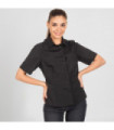 Blusa para mujer con mangas cortas y pinzas, tejido popelín POP REDLINE UNIFORMES GARY'S 288000