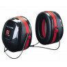 OPTIME III earmuffs with black/red neckband 34 dB H540B412SV PELTOR 3M
