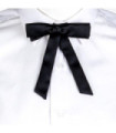 Schwarzes glattes Band mit Clipverschluss UNIFORMES GARY'S 326900