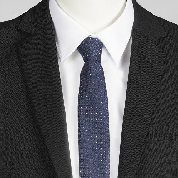 Unknotted tie with narrow blade Unisex design UNIFORMES GARY'S 327300