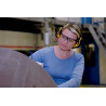 Yellow protective earmuffs, with headband X2AGU 3M PELTOR