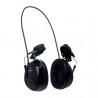 Ear muffs, 25 dB, slim cups, attached to the ProTac III 3M PELTOR helmet.
