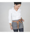 Ceinture en épi unisexe de 30 mm UNIFORMES GARY'S 330500