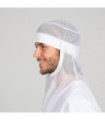 Unisex SAHARA mesh cap in white, made of 100% PES UNIFORMS GARY'S 408000.