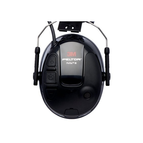 3M PELTOR PROTAC III Black Earrings Anchor to Helmet MT13H221P3E (10 / Box)