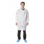 Bata / Visita em polipropileno, branco, 4400 (50 vestes)