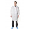 Laboratory coat 4400 in soft and breathable polypropylene White (50 units) 3M