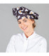 Gorro Gran Chef com velcro, design unissexo com estampados variados, tecido SARGA UNIFORMES GARY'S 448900.
