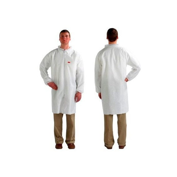 Bata / Visita em polipropileno, branco, 4400 (50 vestes)