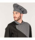 Gorro Gran Chef tipo champignon com velcro, de TELA PLANA DE QUADROS UNIFORMES GARY'S 449400