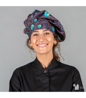 Gorro Gran Chef unisex ajustable con velcro, tejido reciclado PLANET UNIFORMES GARY'S 450200