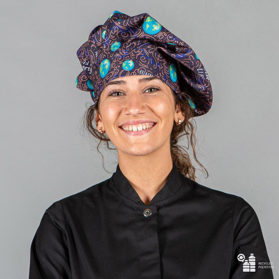 Gorro gran chef planet tejido reciclado 450200