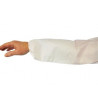Laminated 444 polypropylene sleeves with white elastic cuffs (100 units) 3M