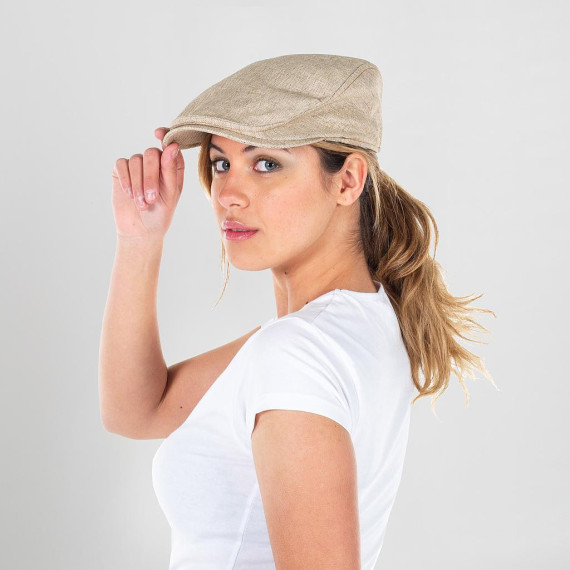 Unisex burlap cap with adjustable rubber UNIFORMES GARY'S 459900