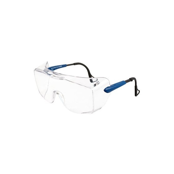 OX2000 Cubregafas montura azul PC DX incolora patilla pivotante 17-5118-2040M (20 gafas)
