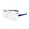 Adjustable glasses covers in 5 lengths with blue PC DX colorless frames 3M