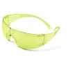 Lunettes de sécurité à lentille ambre anti-rayures et anti-buée 3M