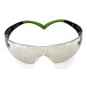 Gafas de protección con lente de espejo para interior y exterior montura negro/verde SecureFit™ 400 3M