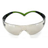 Schutzbrille mit Spiegelglas für Innen- und Außenbereich, schwarz/grün, SecureFit™ 400 3M