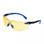 SOLUS 1103 Gafas negro/azul PC amarillo, recubrimiento SCOTCHGARD. S1103SGAF-EU (20 gafas)