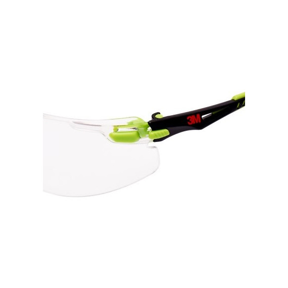 Solus 1201 black / green pc pc glasses, Scotchgard coating. S1201SGAF-EU (20 glasses)