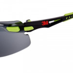 SOLUS 1202 Graue schwarze / grüne PC-Brille, Scotchgard-Beschichtung. S1202SGAF-EU (20 Gläser)