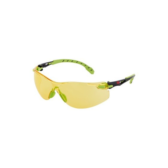 SOLUS 1203 Gafas negro/verde PC amarillo, recubrimiento SCOTCHGARD. S1203SGAF-EU (20 gafas)