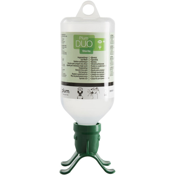 Flaschen-Notfall-KAILEO-Lösungen 500ml Duo-Augenwäsche für mechanische Verletzungen - EW04