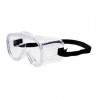 AE Red Strap Colorless PC Indirect Vent Safety Glasses 3M