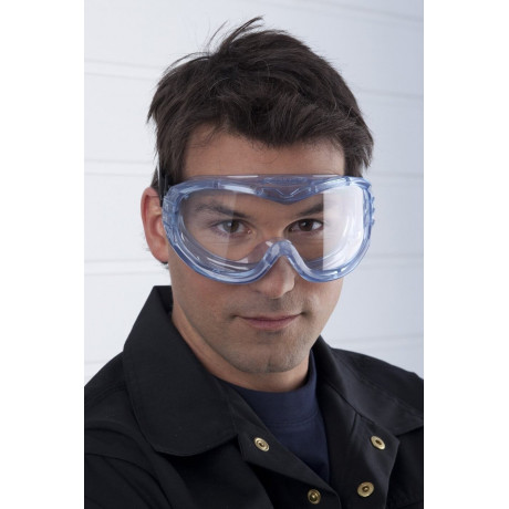 Fahrenheit Glasses Indirect ventilation PC Colorless AR 71360-00012M (10 glasses)