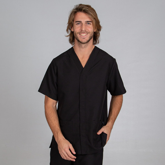 Herren Gesundheitsbluse 2 Taschen, Vorderpatch Pablo UNIFORMES GARY'S 612600