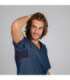 Blouse sanitaire pour homme détail tissu AEROSILVER DARIO UNIFORMES GARY'S 615400