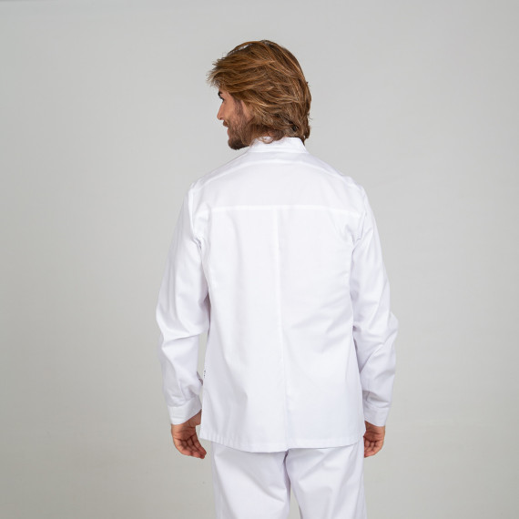 Camisa masculina em sarja com detalhes em COOLMAX H1 JOEL UNIFORMES GARY'S 616200