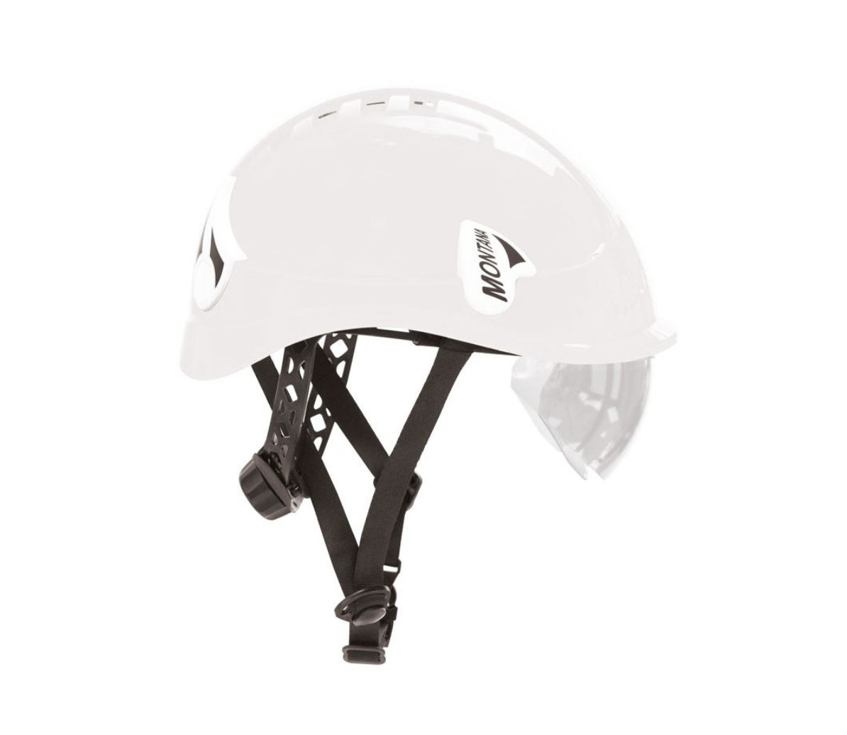 Capacete SAFETOP com visor e barboquejo modelo Montana