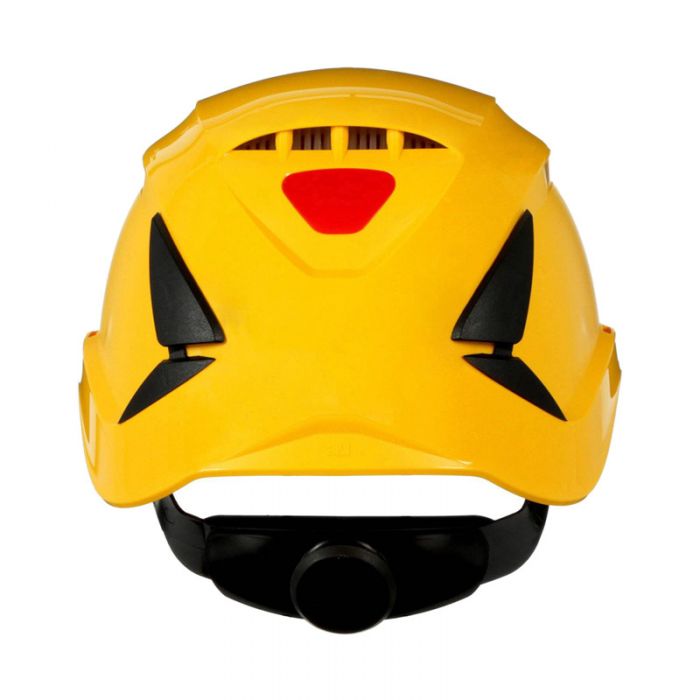 Capacete de proteção industrial X5501V-CE com ventilação e arnês de 4 pontos SecureFit 3M