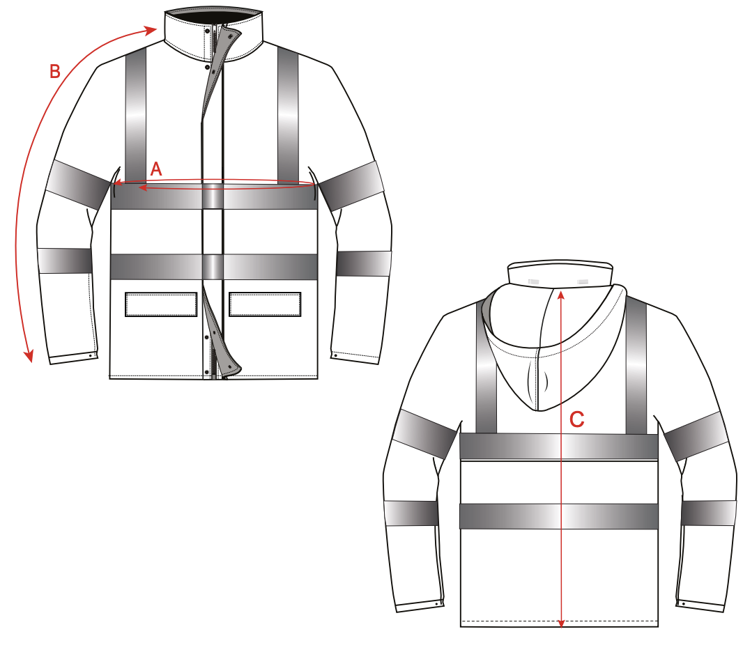 Chaqueta HiVis FR Sealtex