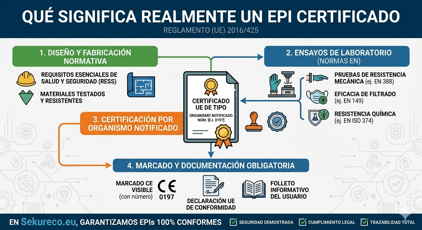 What does a certified PPE really mean